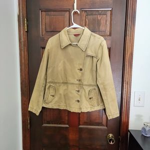 Sundance® Khaki Barn Jacket Size 12